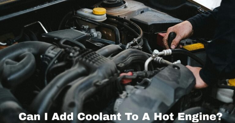 Can I Add Coolant To A Hot Engine​? image