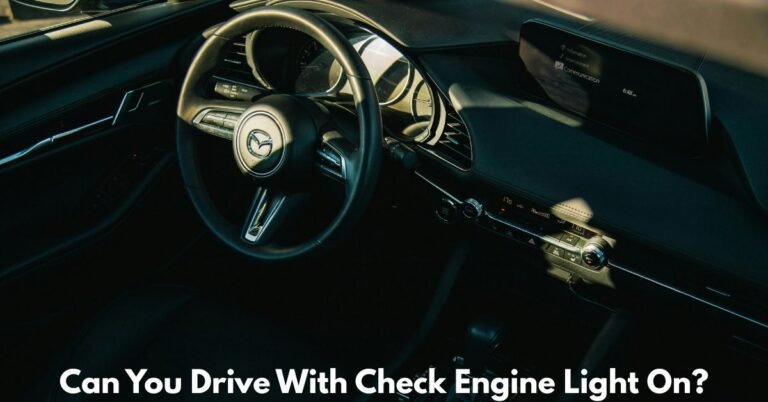 Can You Drive With Check Engine Light On​? image