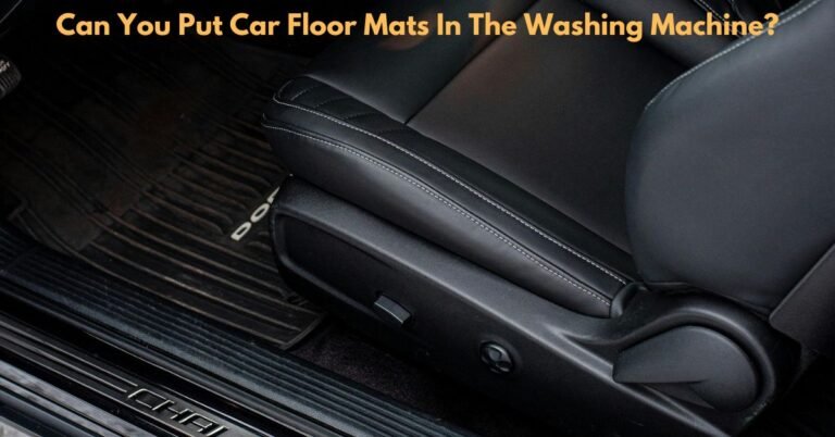 Can You Put Car Floor Mats In The Washing Machine​ image
