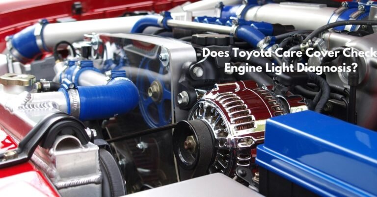 Does Toyota Care Cover Check Engine Light Diagnosis? image