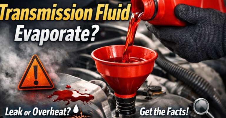 Does Transmission Fluid Evaporate? image
