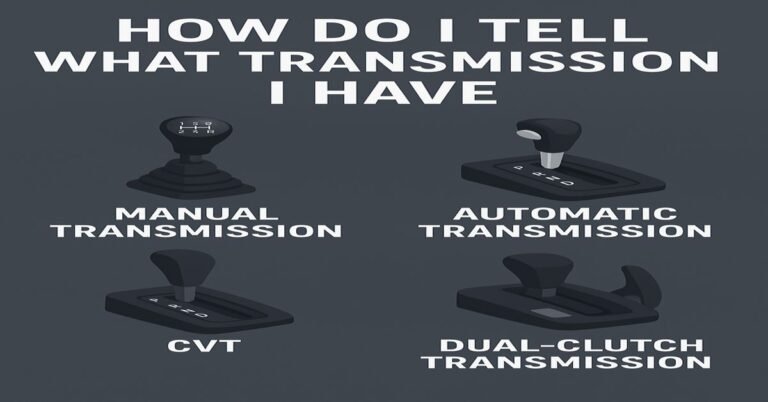 How Do I Tell What Transmission I Have image