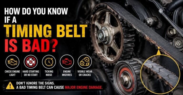 How Do You Know If a Timing Belt Is Bad? image
