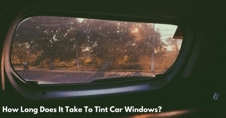 How Long Does It Take To Tint Car Windows​ image