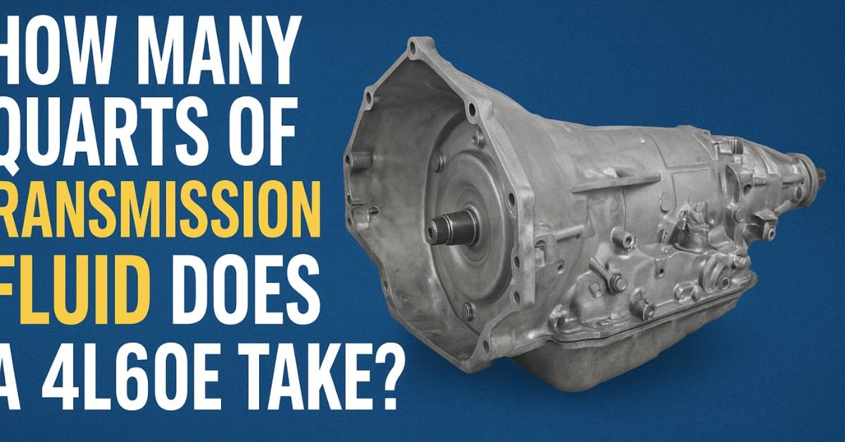 How Many Quarts of Transmission Fluid Does a 4L60E Take? image