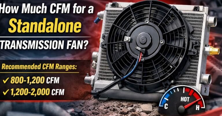 How Much CFM Do You Need for a Standalone Transmission Fan? image