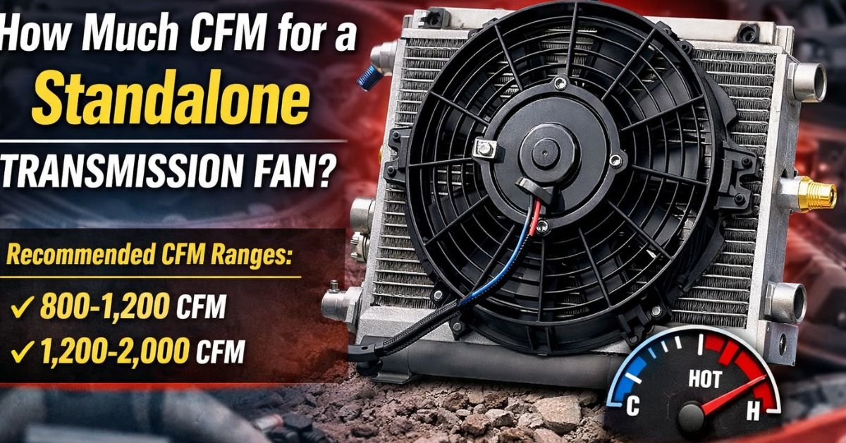 How Much CFM Do You Need for a Standalone Transmission Fan? image