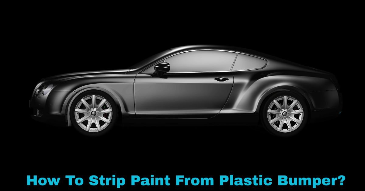 How To Strip Paint From Plastic Bumper​? image