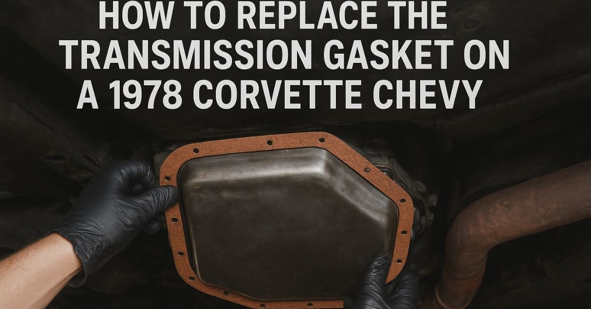 How to Replace the Transmission Gasket on a 1978 Corvette Chevy image