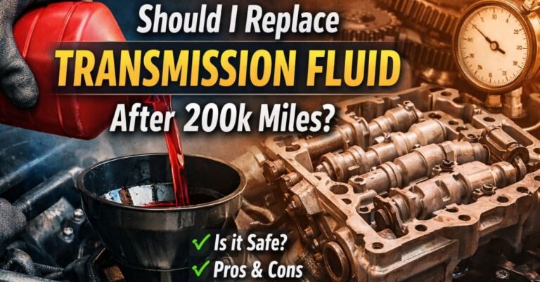 Should I Replace Transmission Fluid After 200k Miles? image
