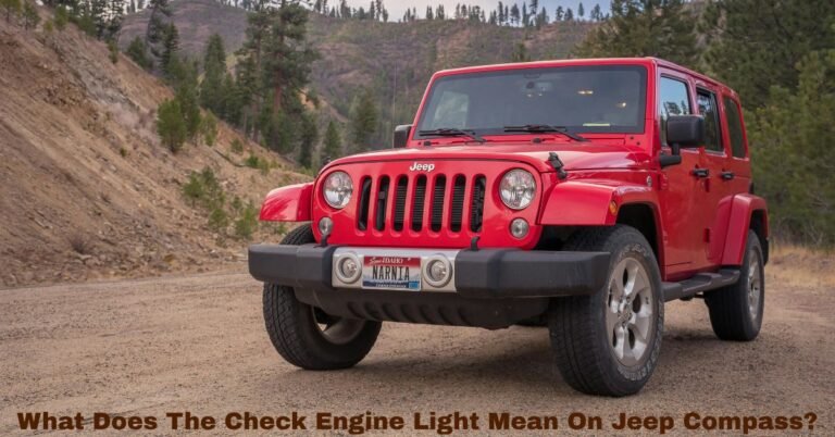 What Does The Check Engine Light Mean On Jeep Compass​? image
