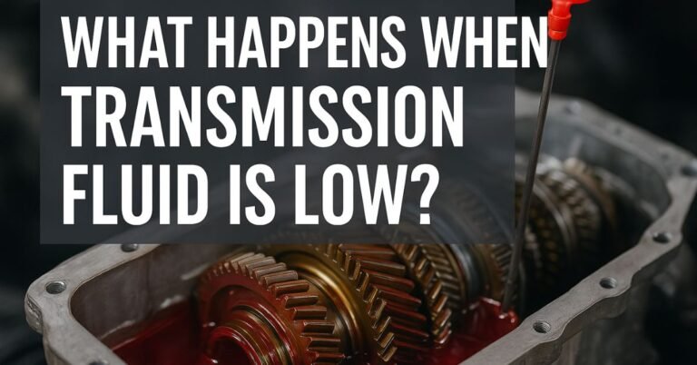 What Happens When Transmission Fluid Is Low?