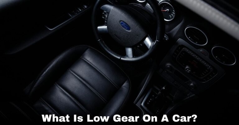 What Is Low Gear On A Car? image