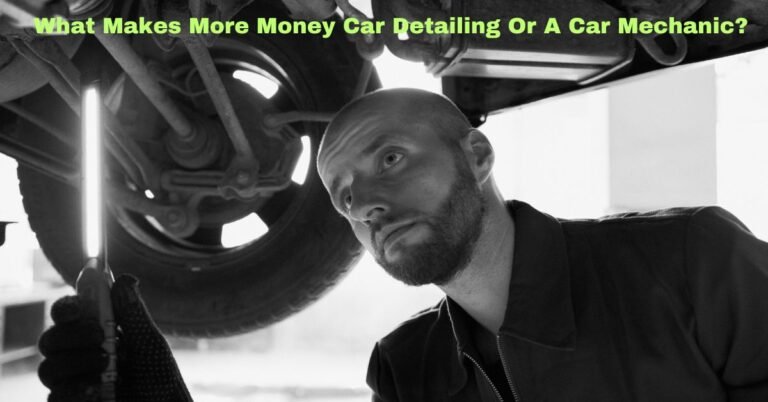 What Makes More Money Car Detailing Or A Car Mechanic? image