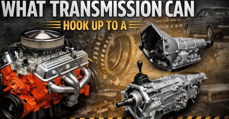 What Transmission Can Hook Up to a 350 Small Block? image