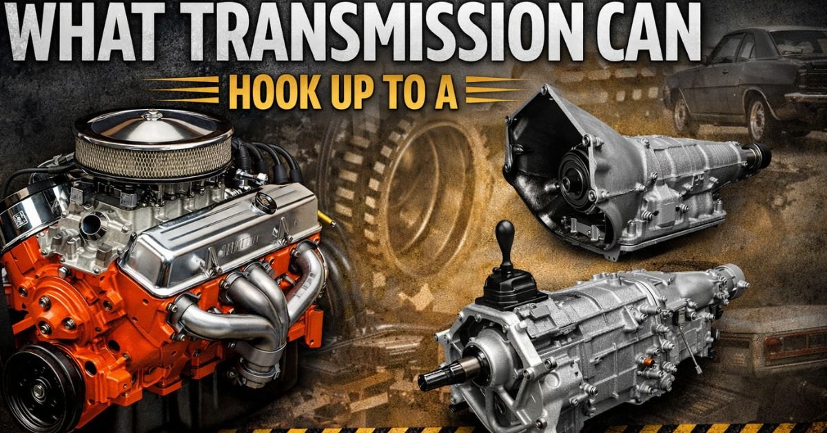 What Transmission Can Hook Up to a 350 Small Block? image
