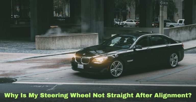 Why Is My Steering Wheel Not Straight After Alignment? image