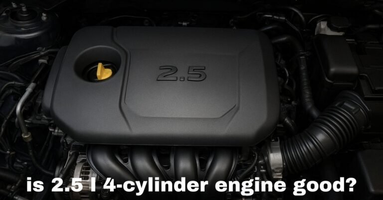 is 2.5 l 4-cylinder engine good? image