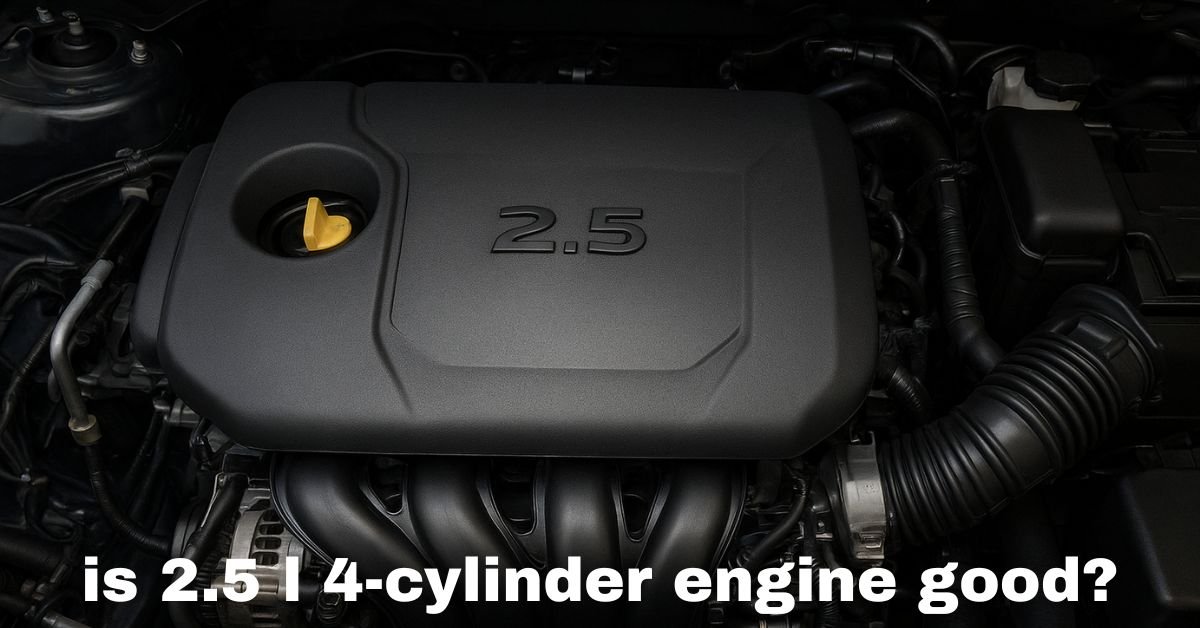 is 2.5 l 4-cylinder engine good? image