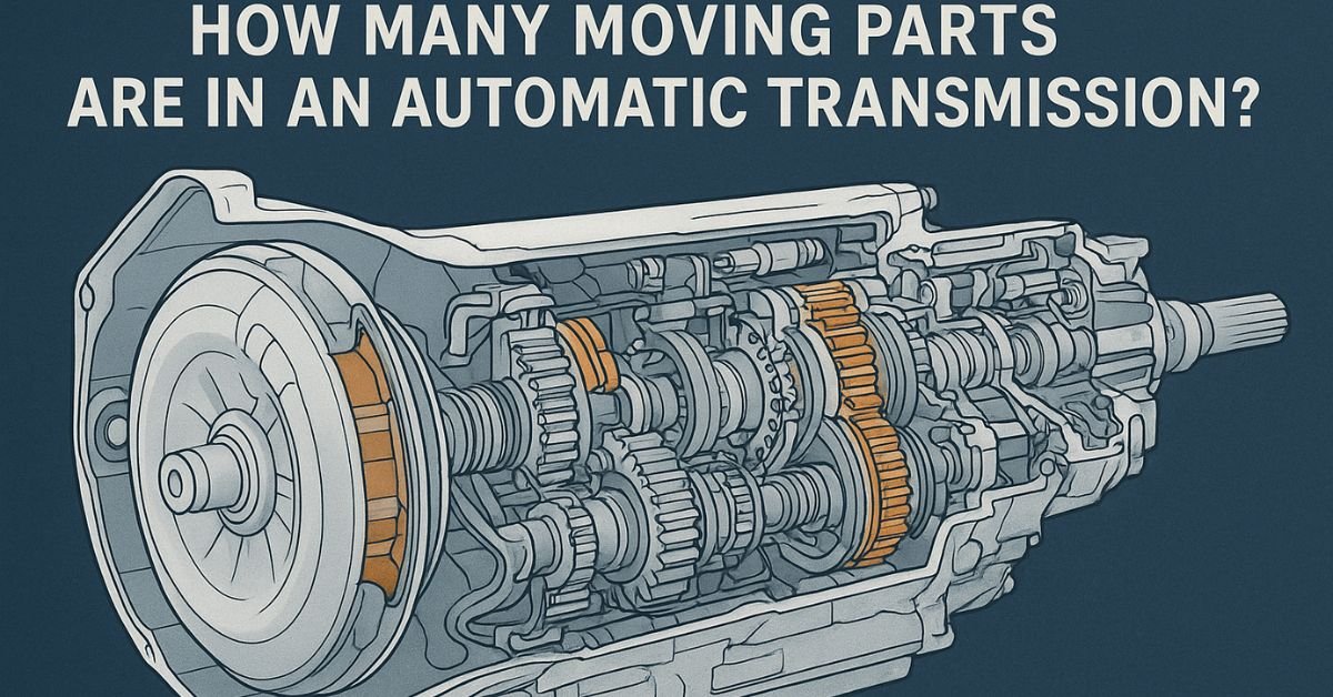 How Many Moving Parts Are in an Automatic Transmission image