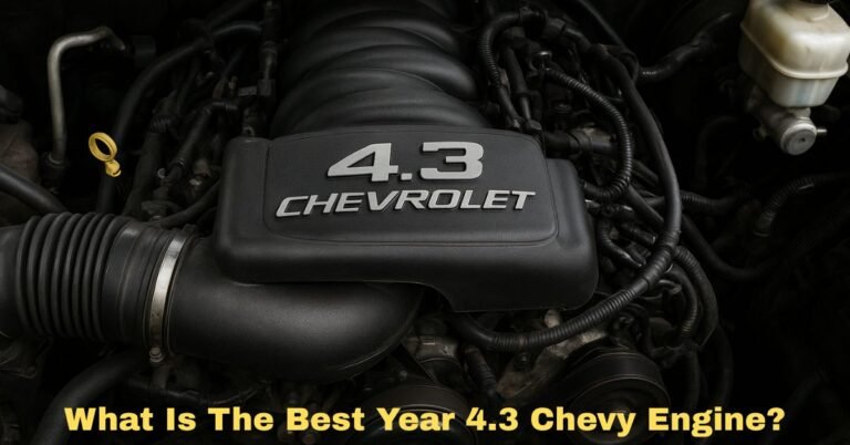 What Is The Best Year 4.3 Chevy Engine​? image
