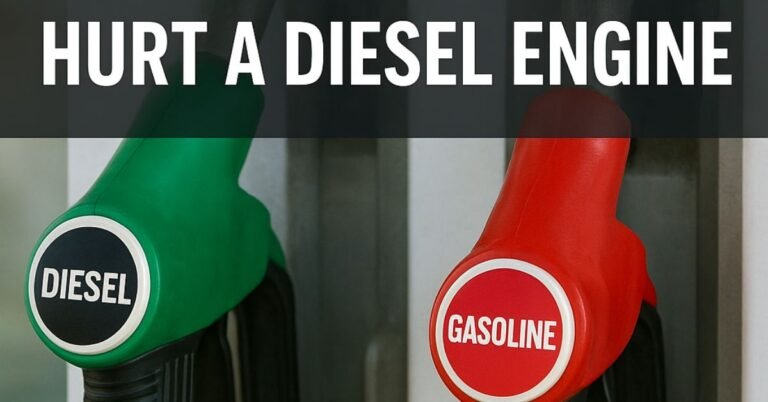 Will A Little Gas Hurt A Diesel Engine​ image