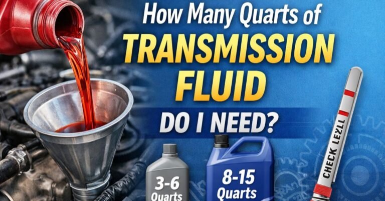 How Many Quarts of Transmission Fluid Do I Need? image