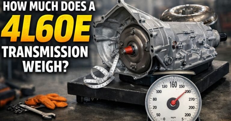 How Much Does a 4L60E Transmission Weigh? image