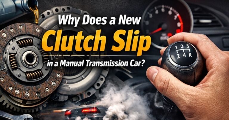 Why Does a New Clutch Slip in a Manual Transmission Car? image