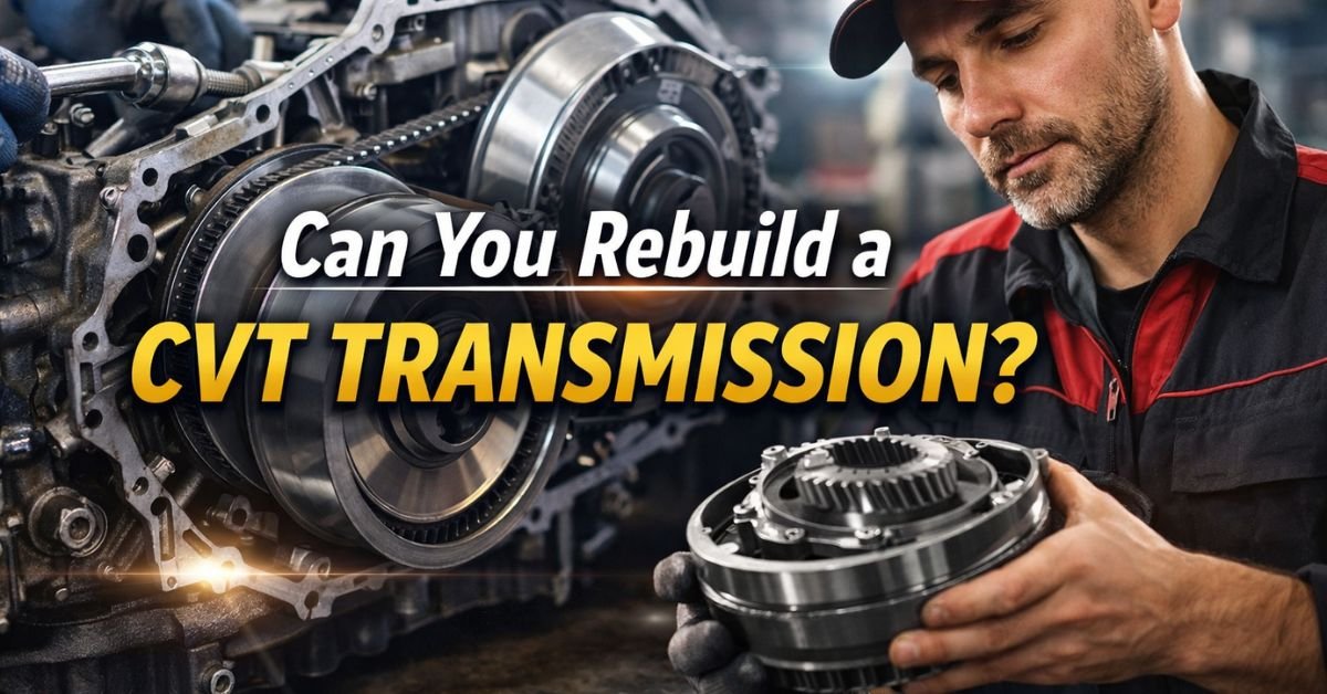 Can You Rebuild a CVT Transmission? image