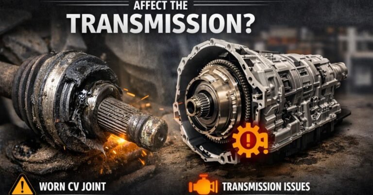 Can a Bad CV Joint Affect the Transmission? image