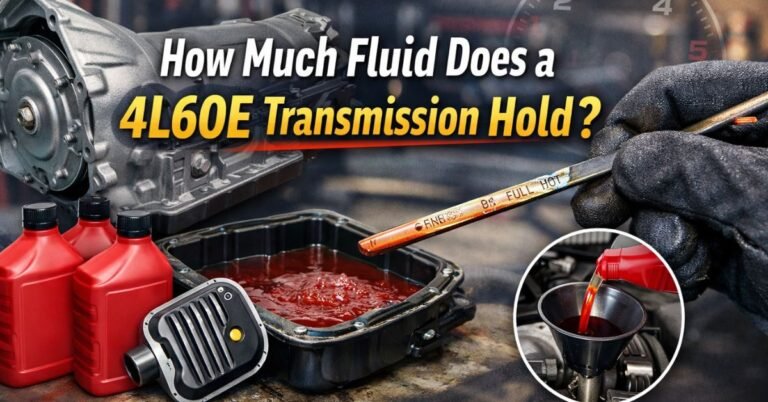 How Much Fluid Does a 4L60E Transmission Hold? image