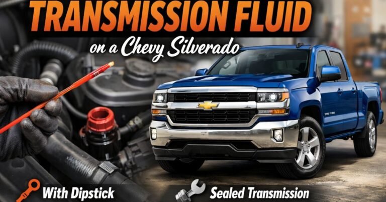 How to Check Transmission Fluid on a Chevy Silverado? image