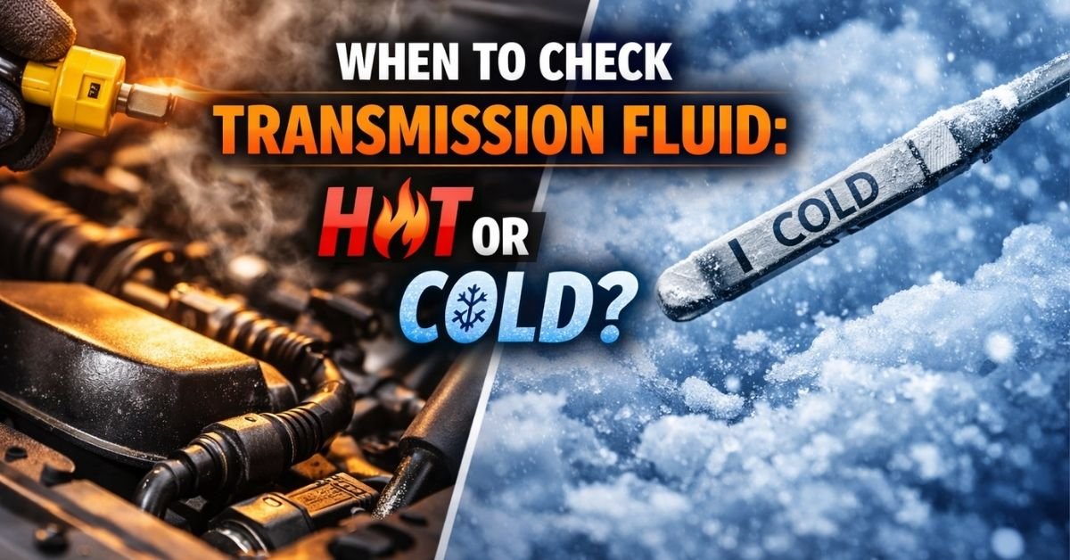 When to Check Transmission Fluid Hot or Cold? image
