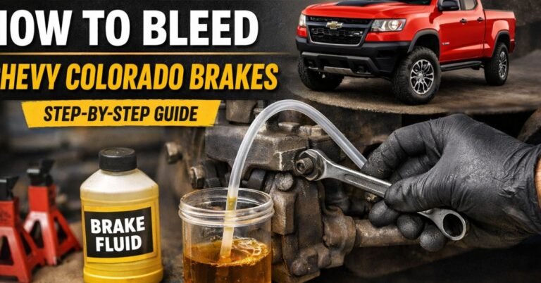 How to Bleed Chevy Colorado Brakes? image