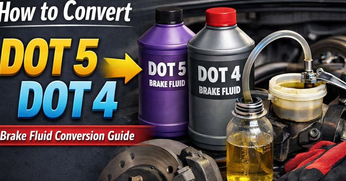 How to Convert a DOT 5 Brake System to DOT 4? image