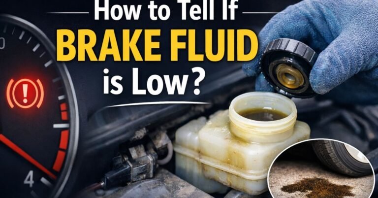 How to Tell If Brake Fluid Is Low? image