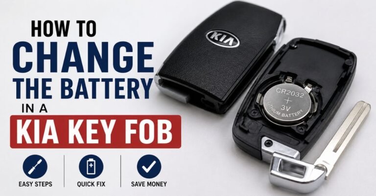 How to Change the Battery in a Kia Key Fob? image