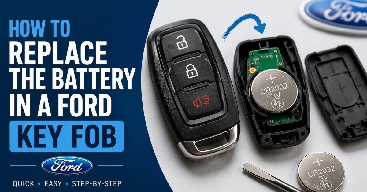 How to Replace the Battery in a Ford Key Fob? image