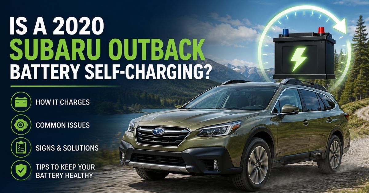Is a 2020 Subaru Outback Battery Self-Charging? image