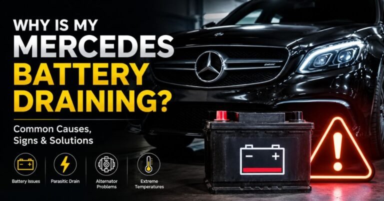 Why Is My Mercedes Battery Draining? image