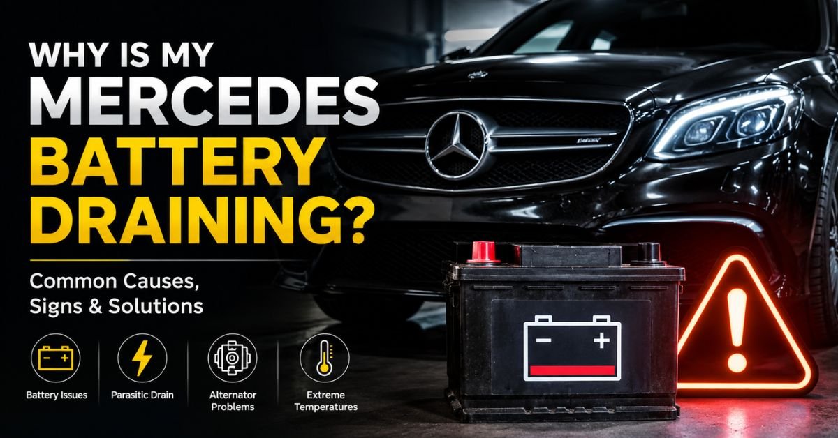 Why Is My Mercedes Battery Draining? image