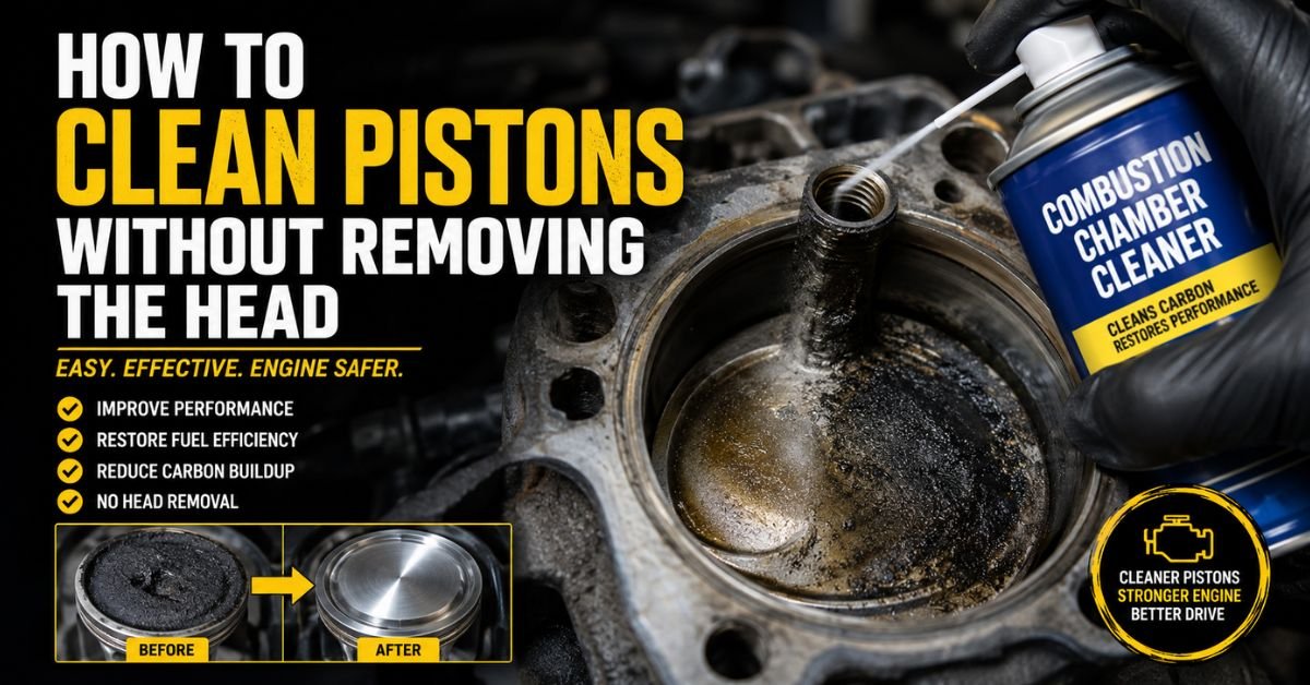 How to Clean Pistons Without Removing the Cylinder Head? image