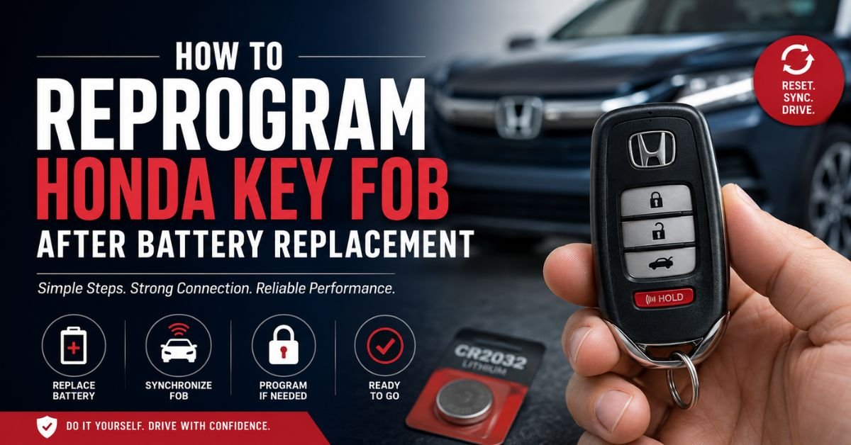 How to Reprogram a Honda Key Fob After Battery Replacement? image