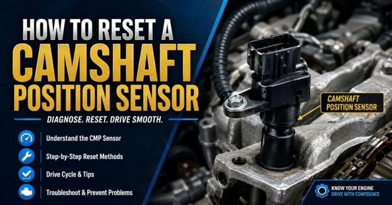 How to Reset a Camshaft Position Sensor? image