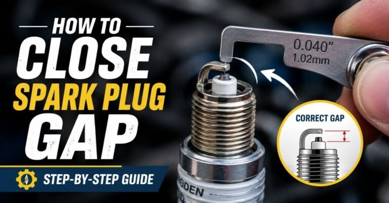 How to Close Spark Plug Gap? image