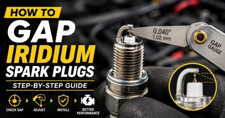 How to Gap Iridium Spark Plugs? image