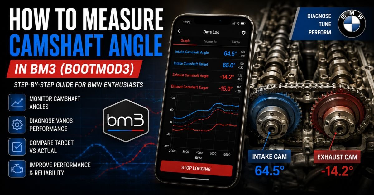 How to Measure Camshaft Angle in BM3? image