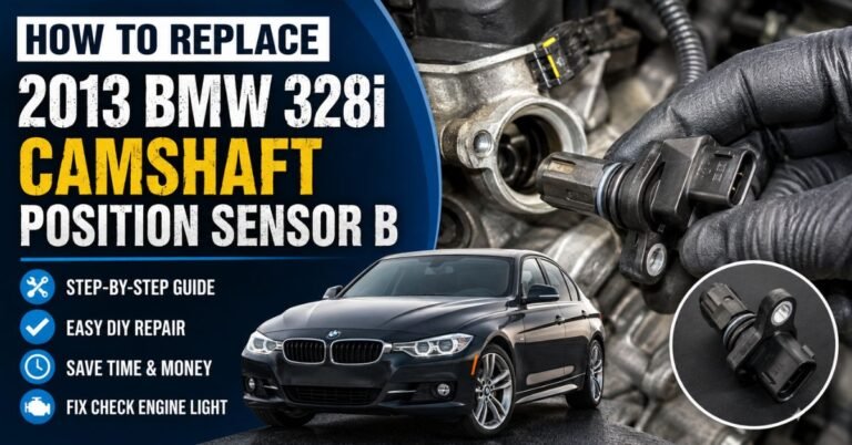 How to Replace a 2013 BMW 328i Camshaft Position Sensor? image