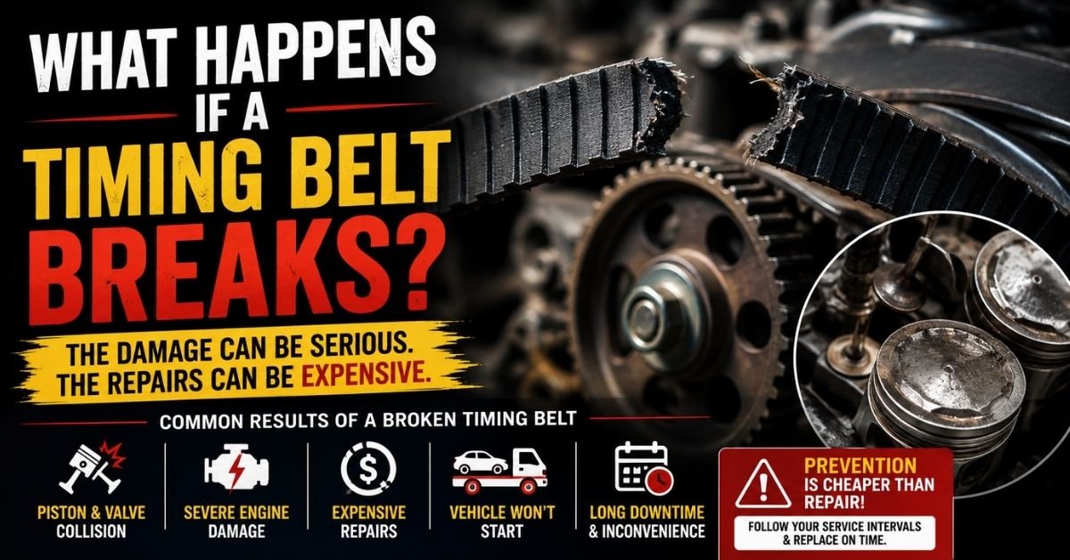 What Happens If a Timing Belt Breaks? image